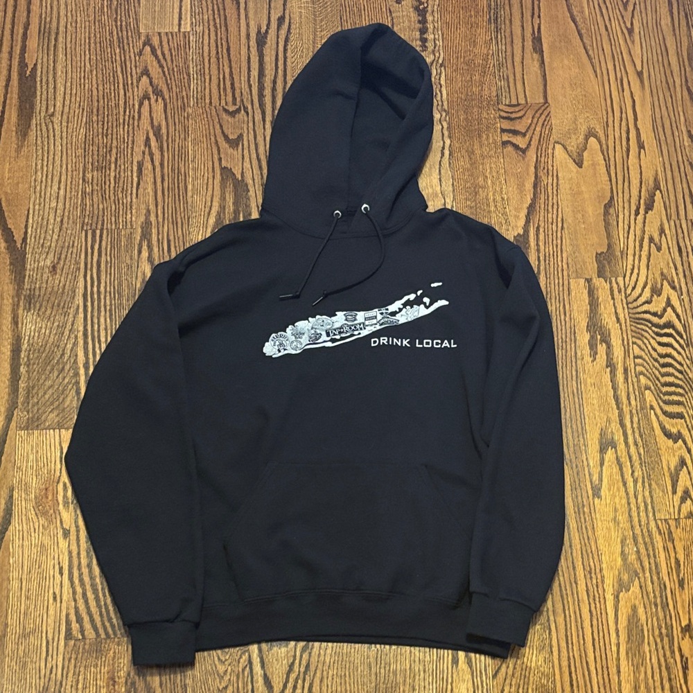 Drink Local (Long Island) Sweatshirt Men’s Size Large
